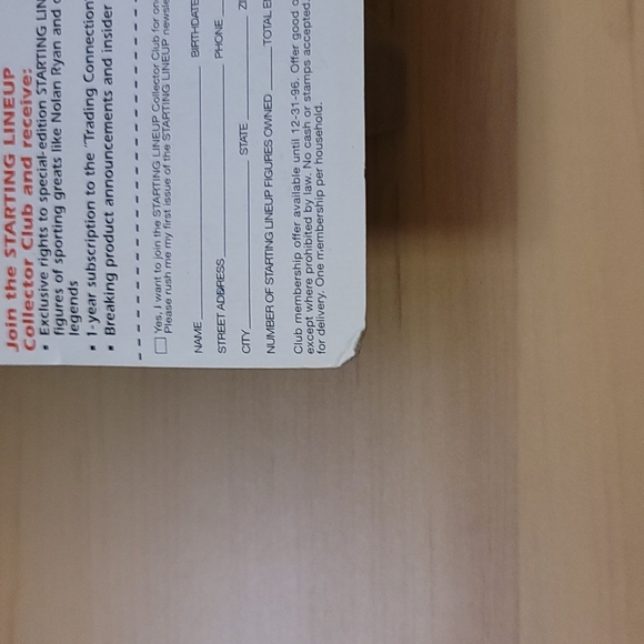 NFL Mark Brunell Starting Lineup 1996 Edition Brand New - Picture 3 of 4